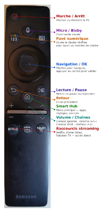 Télécommande Samsung Smart Remote
